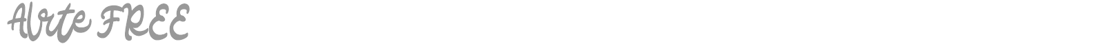 Alrte font preview